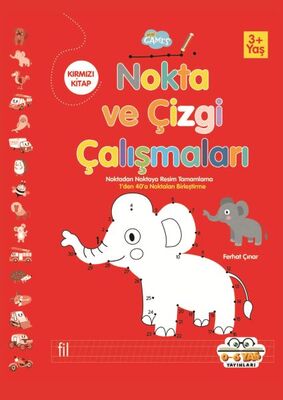 Nokta ve Çizgi Çalışmaları Kırmızı Kitap - 1