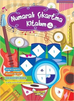 Numaralı Çıkartma Kitabım 4 - Selimer Yayınları