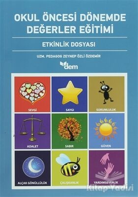 Okul Öncesi Dönemde Değerler Eğitimi Etkinlik Dosyası - Etkinlik Kitabı (2 Kitap Takım) - 1