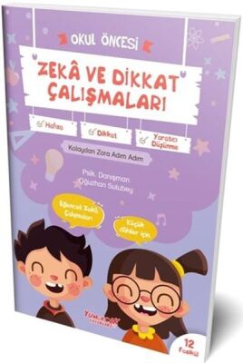 Okul Öncesi Zeka Ve Dikkat Çalışmaları Seti (12 Kitap) - 1