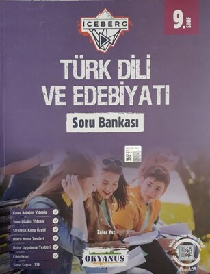 Okyanus 9. Sınıf Iceberg Türk Dili ve Edebiyatı Soru Bankası (Yeni) - Okyanus Yayıncılık(TEST)