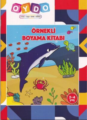 Örnekli Boyama Kitabı Hayvanlar - 2 - 1