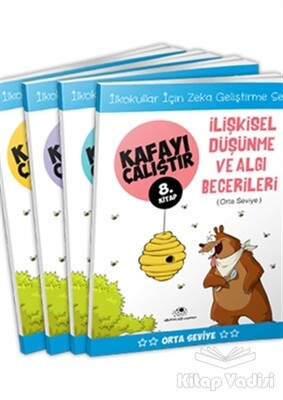 Orta Seviye - Kafayı Çalıştır (4 Kitap Takım) - Uğurböceği Yayınları