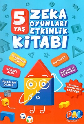 Pal- Zeka Oyunları Etkinlik Kitabı 5 Yaş - Pal Oyuncak