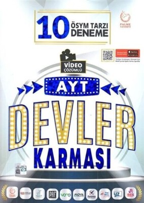 Palme 2021 AYT Devler Karması - 10 ÖSYM Tarzı Deneme - Palme Yayıncılık