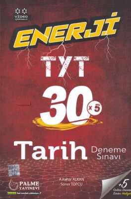 Palme 2021 Enerji TYT 30x5 Tarih Deneme Sınavı - Palme Yayıncılık