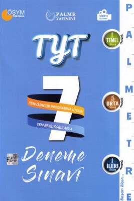 Palme 2021 TYT 7 Deneme Sınavı - Palme Yayıncılık