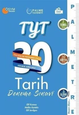 Palme 2021 TYT Tarih 30 Deneme Sınavı - 1