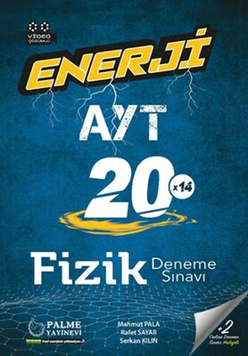 Palme 2022 AYT Fizik Enerji 20 Deneme - Palme Yayıncılık