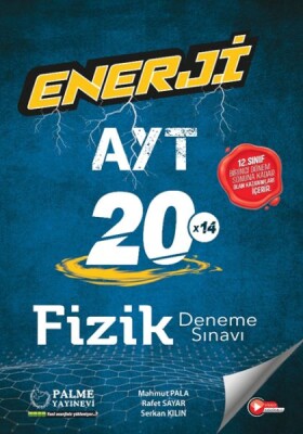 Palme Enerji Ayt Fizik 20 Deneme Sınavı - Palme Yayıncılık