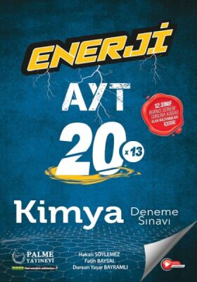 Palme Enerji Ayt Kimya 20 Deneme Sınavı - 1