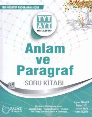 Palme TYT-AYT Anlam ve Paragraf Soru Kitabı (Yeni) - 1