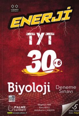 Palme TYT Biyoloji Enerji 30 Deneme Sınavı - 1