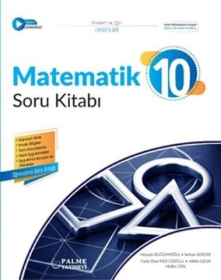 Palme Yayınları 10. Sınıf Matematik Soru Kitabı - Palme Yayıncılık