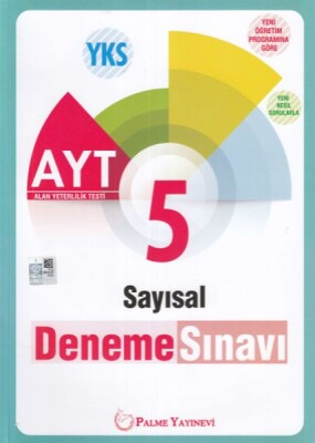 Palme YKS AYT Sayısal 5 Deneme Sınavı (Yeni) - Palme Yayıncılık