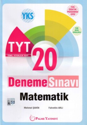 Palme YKS-TYT Matematik 20 Deneme Sınavı (Yeni) - Palme Yayıncılık