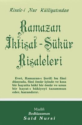 Ramazan - İktisat - Şükür Risaleleri - 1