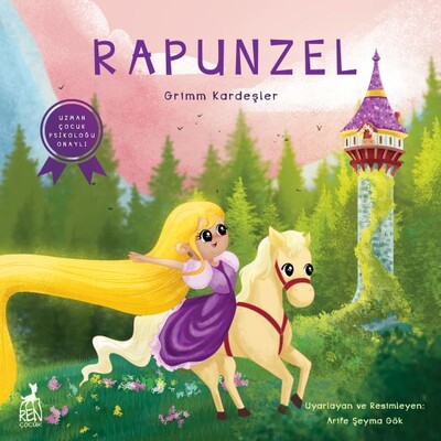 Rapunzel - Ren Kitap