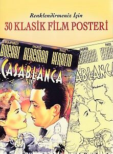 Renklendirmeniz İçin - 30 Klasik Film Posteri - 1