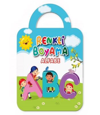 Renkli Boyama-Alfabe - Baloon Kids