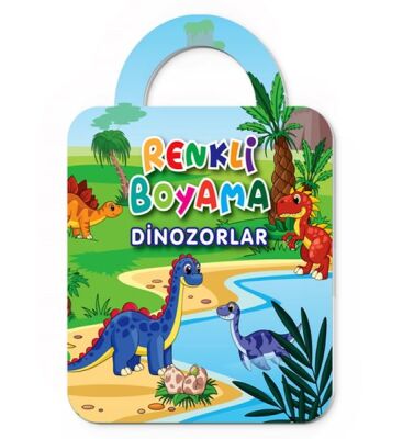 Renkli Boyama-Dinozorlar - 1