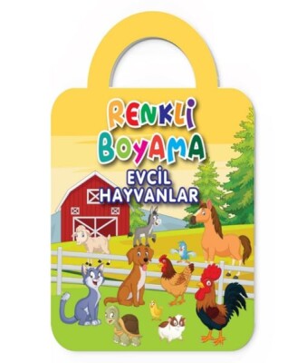 Renkli Boyama-Evcil Hayvanlar - Baloon Kids