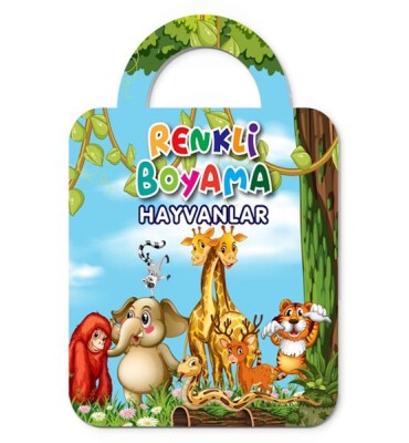 Renkli Boyama-Hayvanlar - Baloon Kids