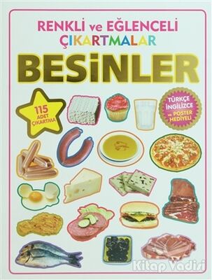 Renkli ve Eğlenceli Çıkartmalar - Besinler (Food) - 1