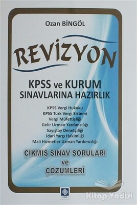 Revizyon - KPSS ve Kurum Sınavlarına Hazırlık - Ekin Yayınevi