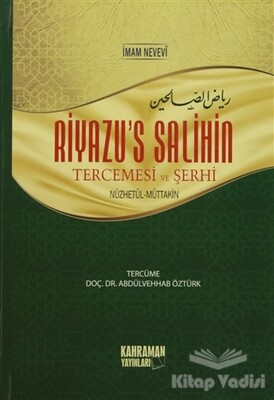 Riyazu’s Salihin Tercemesi ve Şerhi Orta Boy (2 Cilt Bir Arada) - Kahraman Yayınları