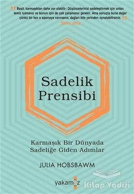 Sadelik Prensibi - Yakamoz Yayınları