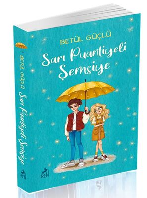 Sarı Puantiyeli Şemsiye - 1