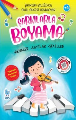 Şarkılarla Boyama (4 Kitap) - 1