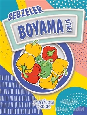 Sebzeler Boyama Kitabı - 1