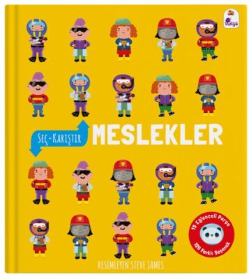 Seç – Karıştır : Meslekler (15 Eğlenceli Parça, 120 Farklı Seçenek) - 1