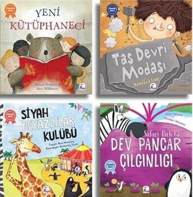 Set 2 Pedagog Onaylı Hikayeler-4 Kitap Takım - 1