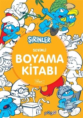 Sevimli Boyama Kitabı - Şirinler - 1