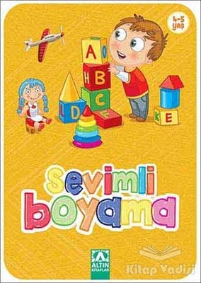 Sevimli Boyama (Sarı) - Altın Kitaplar Yayınevi