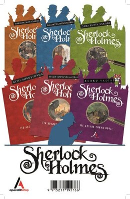 Sherlock Holmes Seti (6 Kitap Takım) - Aperatif Kitap Yayınları