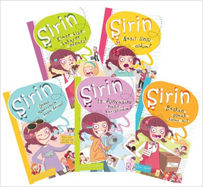 Şirin İş Başında - 01 Set (5 Kitap Takım) - Timaş Çocuk