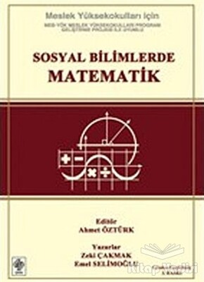 Sosyal Bilimlerde Matematik - Ekin Yayınevi