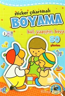 Sticker Çıkartmalı Boyama (6 Kitap Takım) - 1