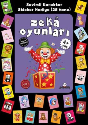 Stickerlı 4+ Yaş Zekâ Oyunları - 1