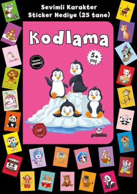 Stickerlı 5+ Yaş Kodlama - 1