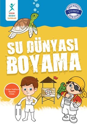 Su Dünyası Boyama - Çocuk Gelişim Yayınları