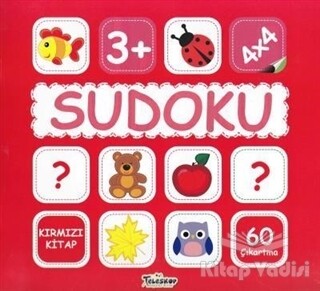 Sudoku 4x4 - Kırmızı Kitap - Teleskop