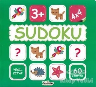 Sudoku 4x4 - Yeşil Kitap - Teleskop