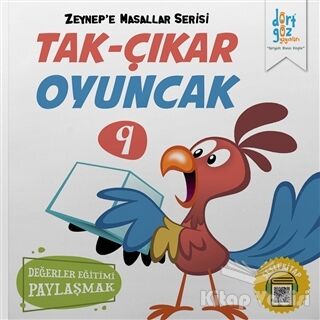 Tak-Çıkar Oyuncak - Zeynep'e Masallar Serisi 9 - 1