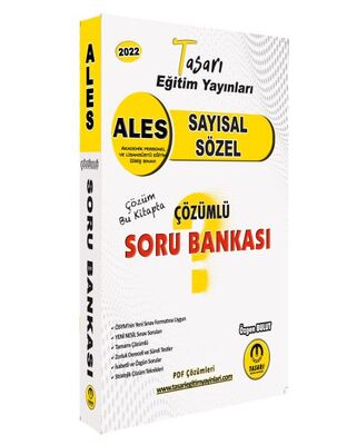 Tasarı 2022 Ales Sayısal-Sözel Çözümlü Soru Bankası - 1