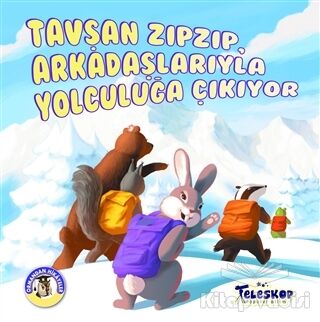 Tavşan Zıpzıp Arkadaşlarıyla Yolculuğa Çıkıyor - Ormandan Hikayeler - 1